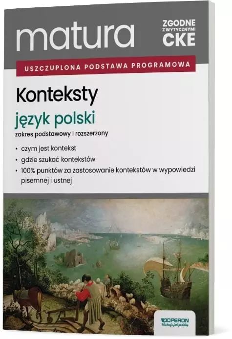 Matura 2026. Język polski. Konteksty. Operon. Nowy Produkt