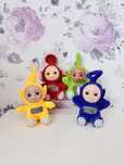 Maskotki Teletubisie,Teletubbies, Tinky Winky,Po,Dipsy,Laa-Laa