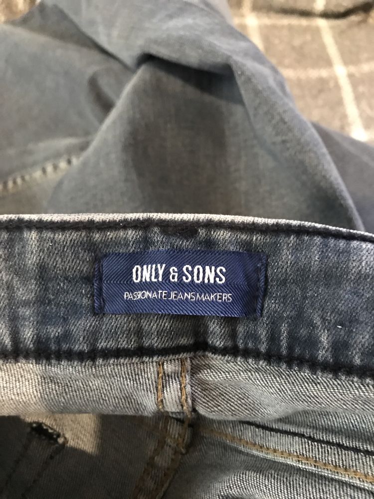 Джинсы Only&Sons размер 30/32 slim