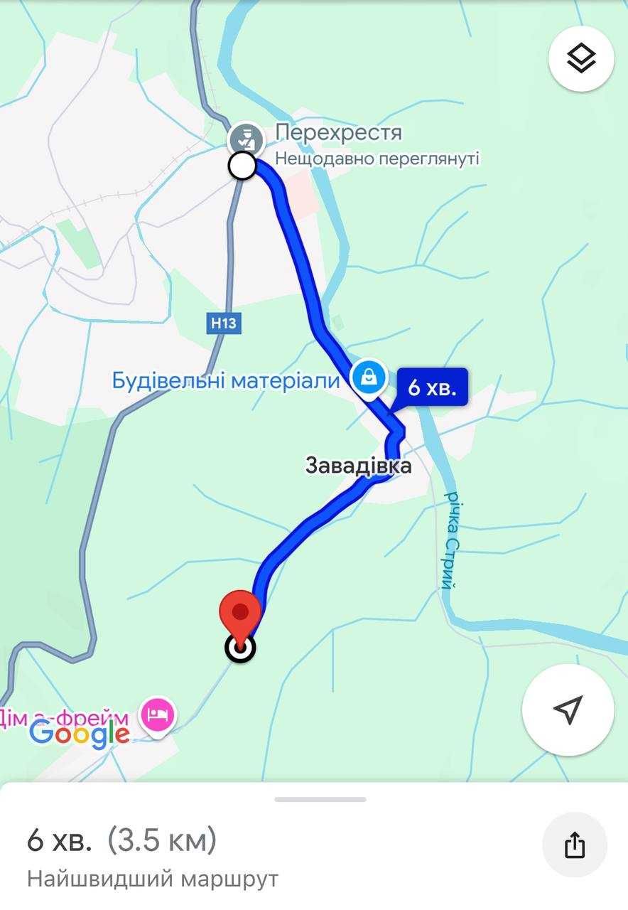 Продаж ділянки для індивідуального дачного будівницства