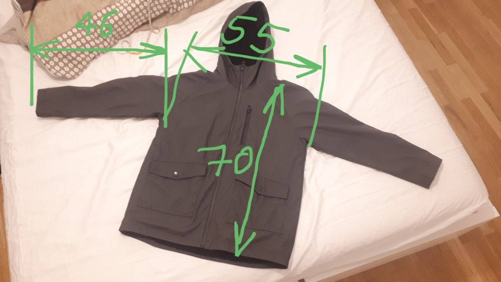 kurtka zimowa zara męska baranek 164 cm