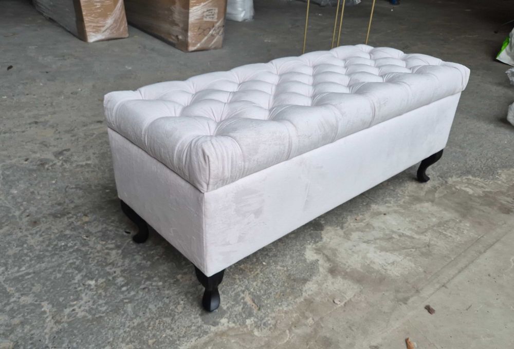 ławka/pufa tapicerowana z pojemnikiem - różne do wyboru OKAZJA