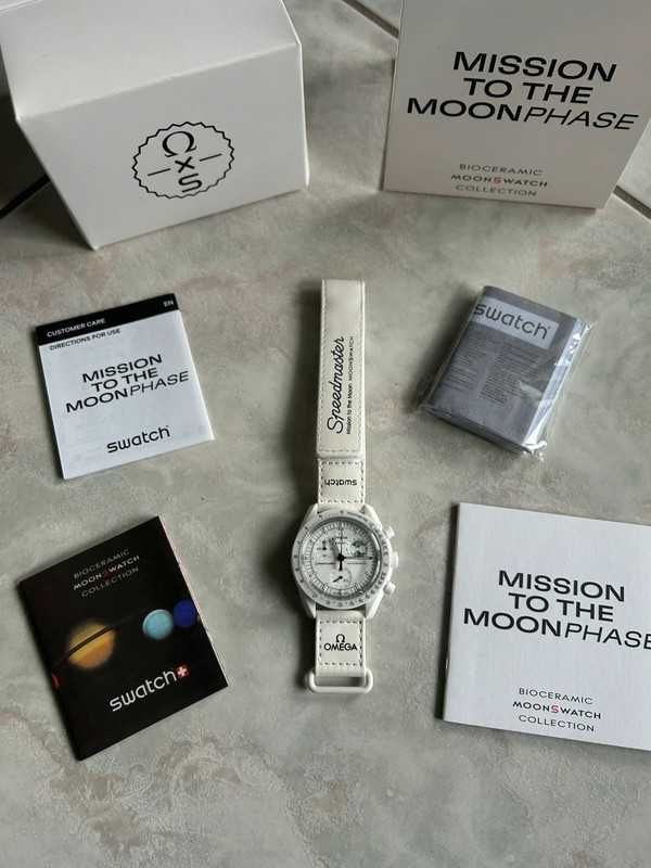 Omega x Swatch SO33W700 Snoopy Świąteczna Promocja Online