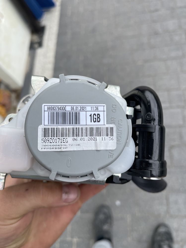 Pas kierowcy toyota proace verso