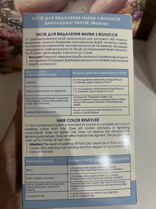 Продам осветлитель краска