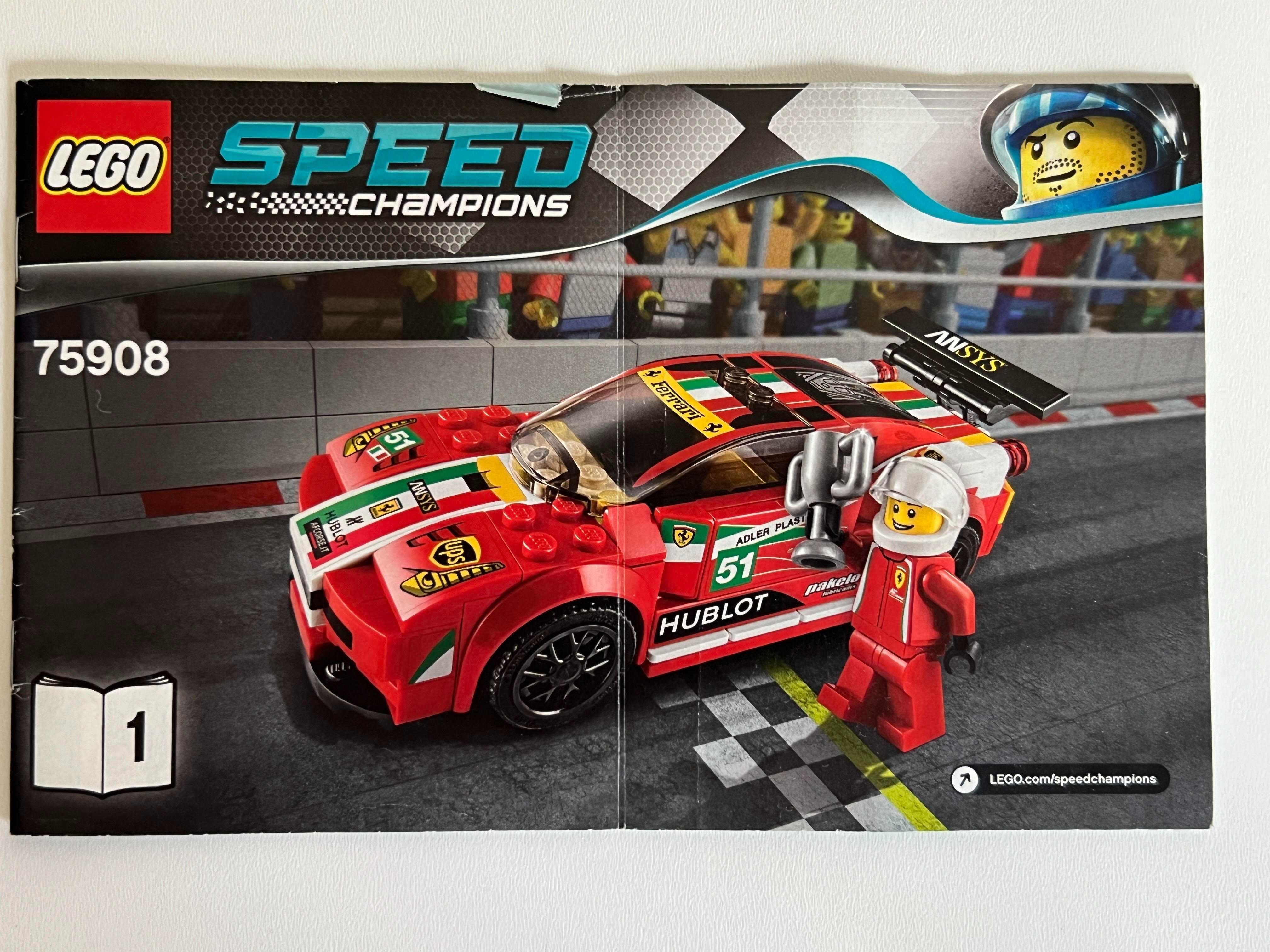 LEGO Speed Champions 75908 Ferrari 458 Italia GT2