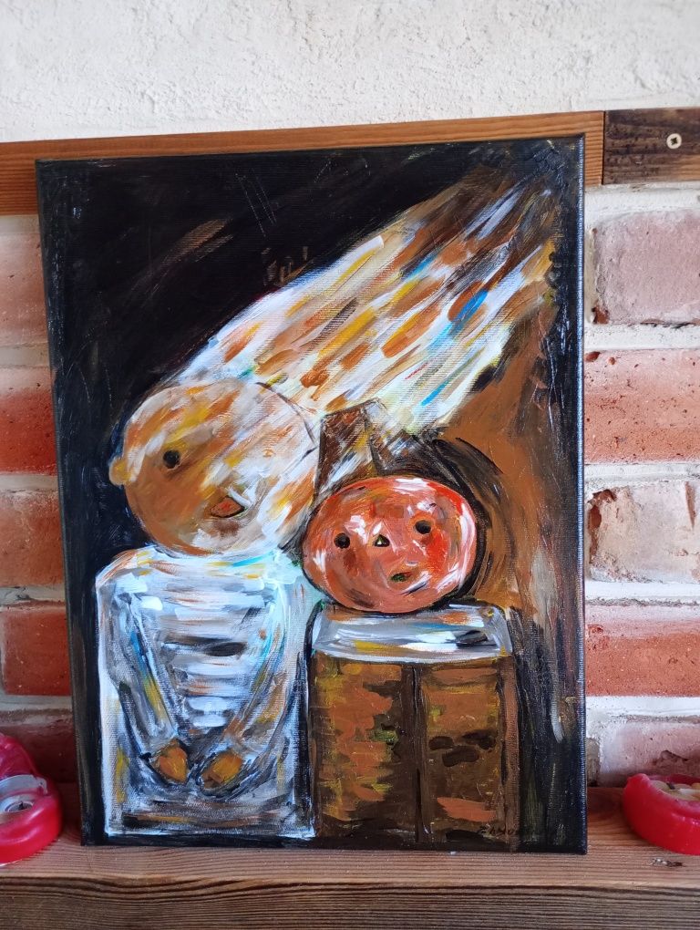Makowski Tadeusz. Obraz płótno dzieci 30x40cm prezent