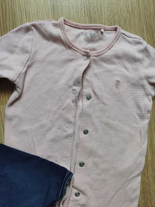 Zestaw ubrań paczka paka dla dziewczynki niemowlaka 80 86