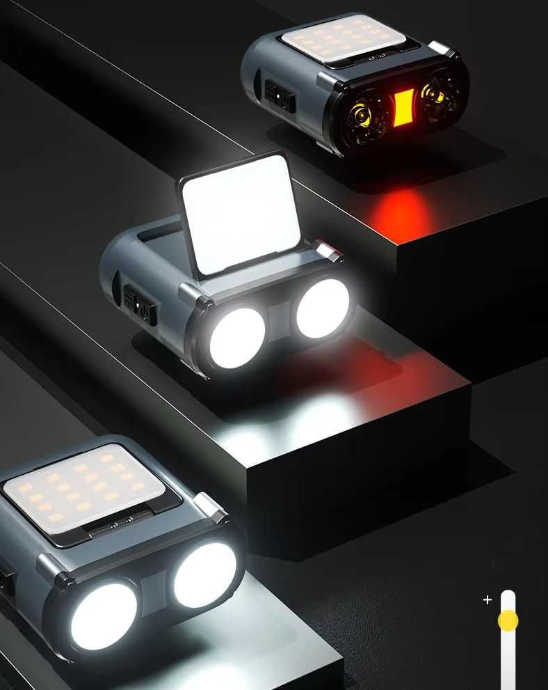 Багатофункціональний ліхтар Warsun Owl 1400mAh 500lm TypeC Датчик руху