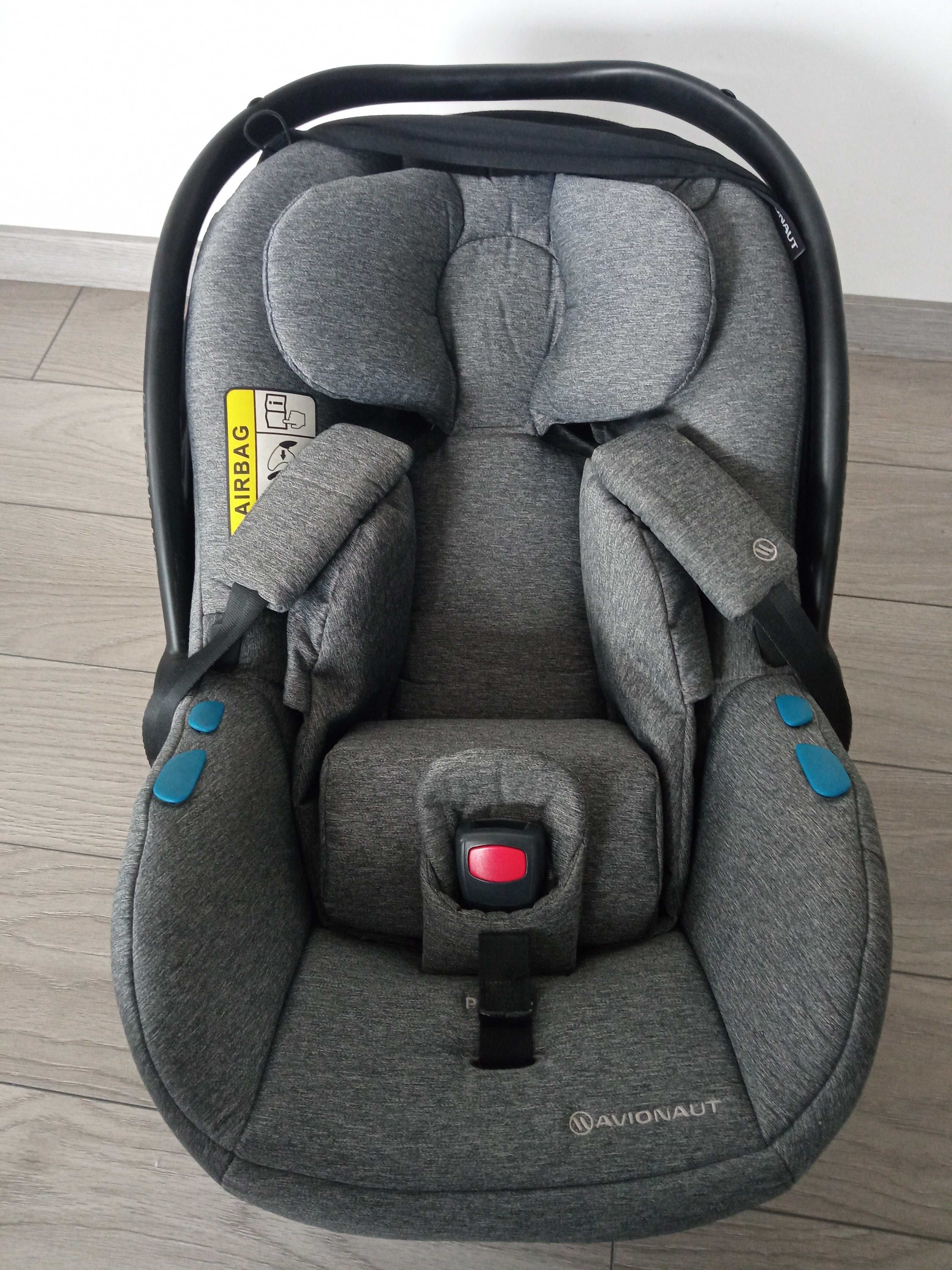 Fotelik samochodowy avionaut pixel Grey 0-13kg