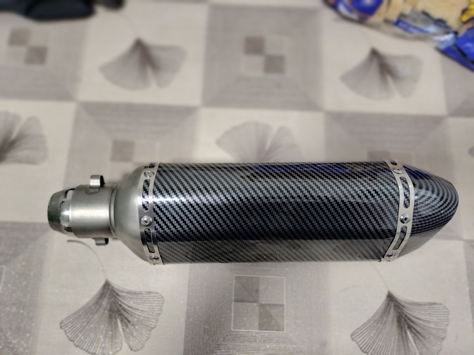 Глушник прямоток на мото