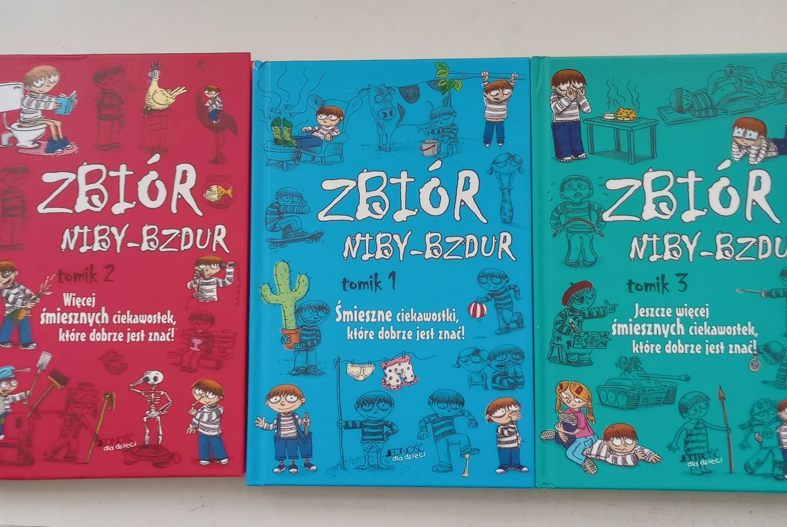 Seria 3 książek "Zbiór niby bzdur"