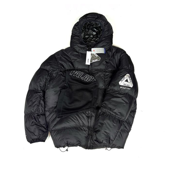 Дутый oversize пуховик palace дутий зимняя курточка палас x palace