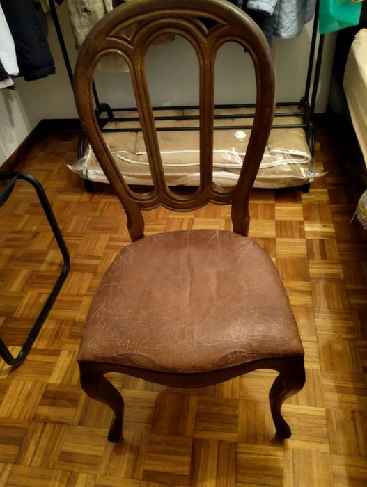 6 cadeiras clássicas ou troco por violão