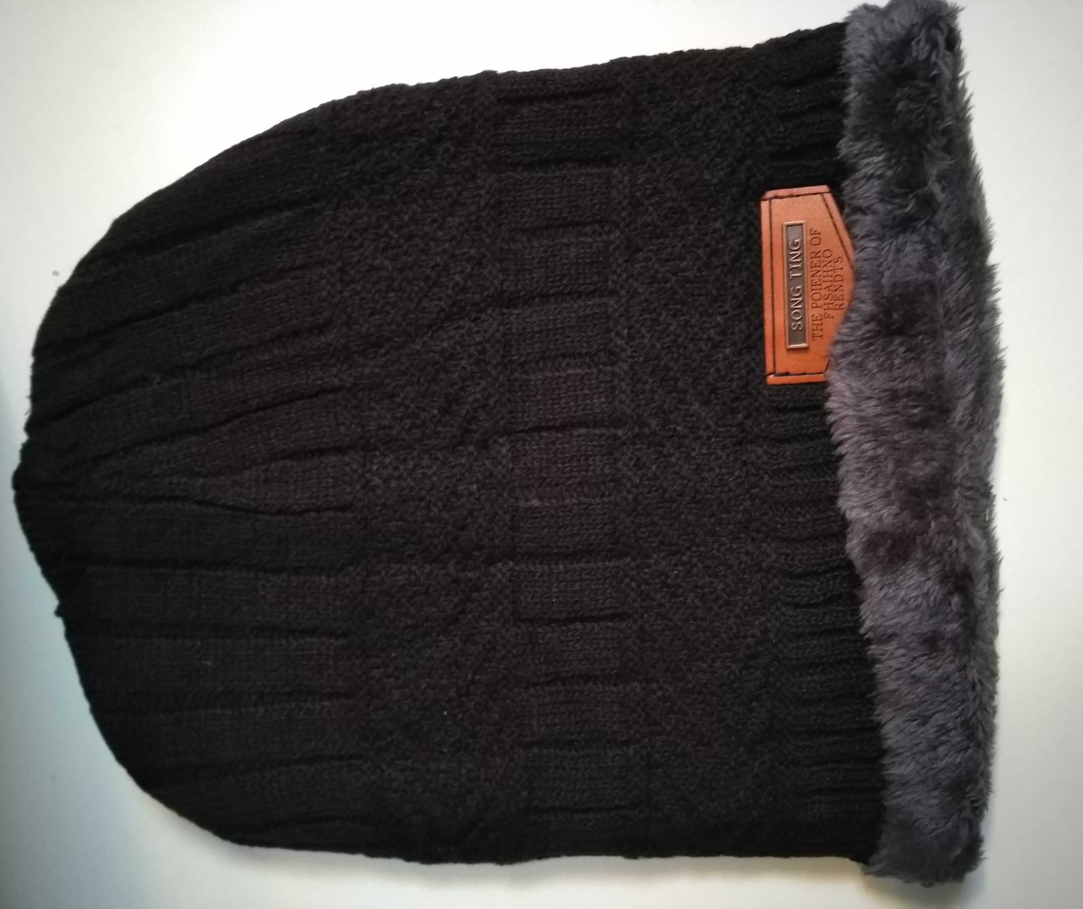 Gorro de algodão, interior térmico para inverno