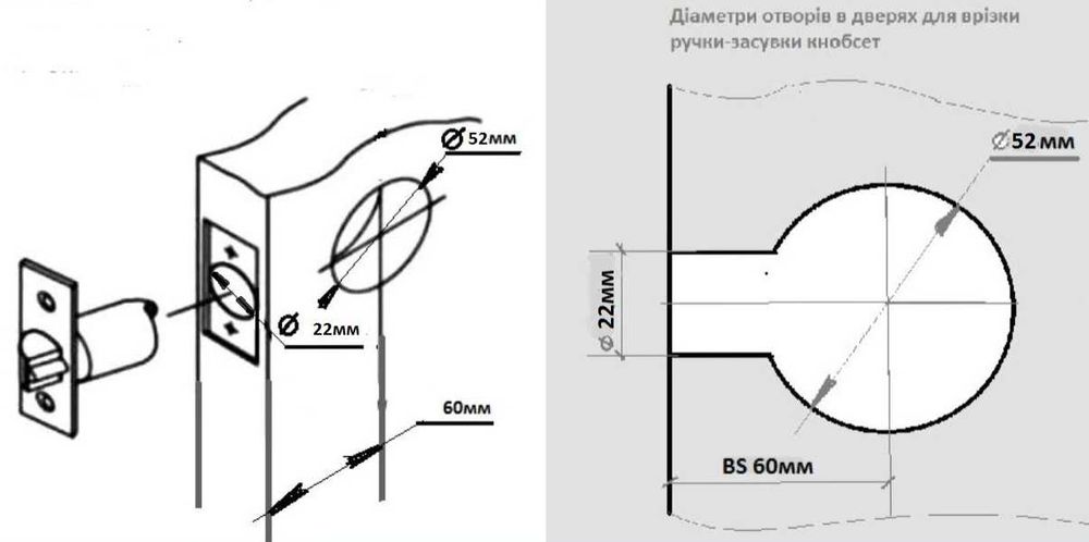 Ручка-засувка кнобсет Yale3 дверна замок/циліндр Mul-T-Lock Classic