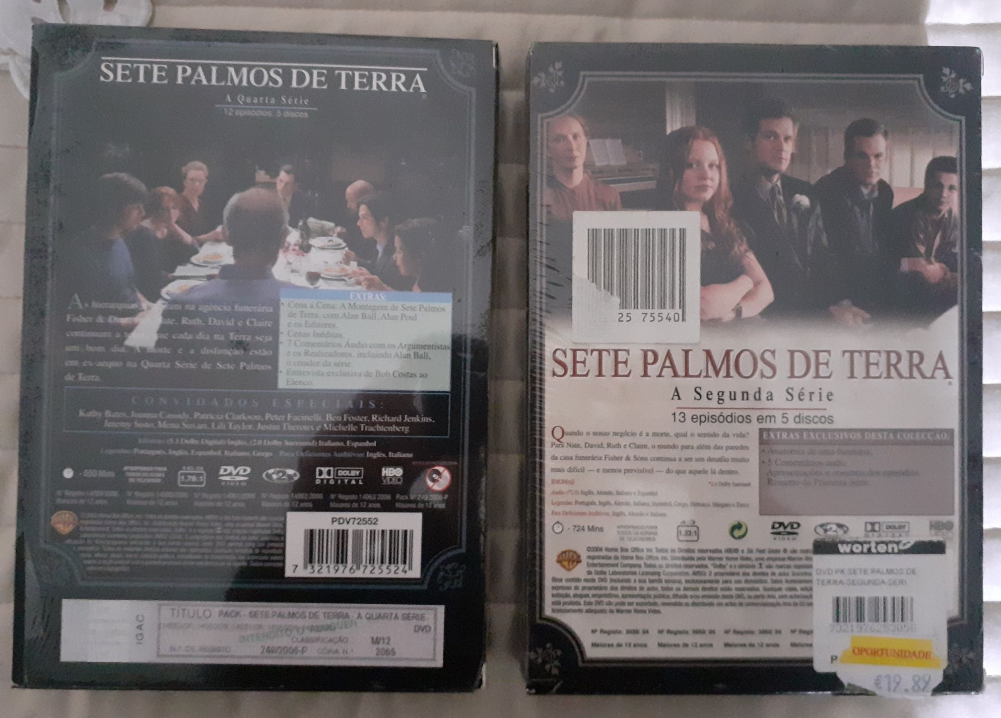Sete Palmos de Terra - caixas 2 e 5