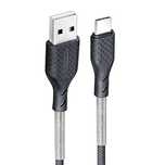 Kabel USB - USB-C Quick Charge 3.0/3A 1 metr czarny
