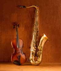 Músico Casamentos;  Violino e Saxofone