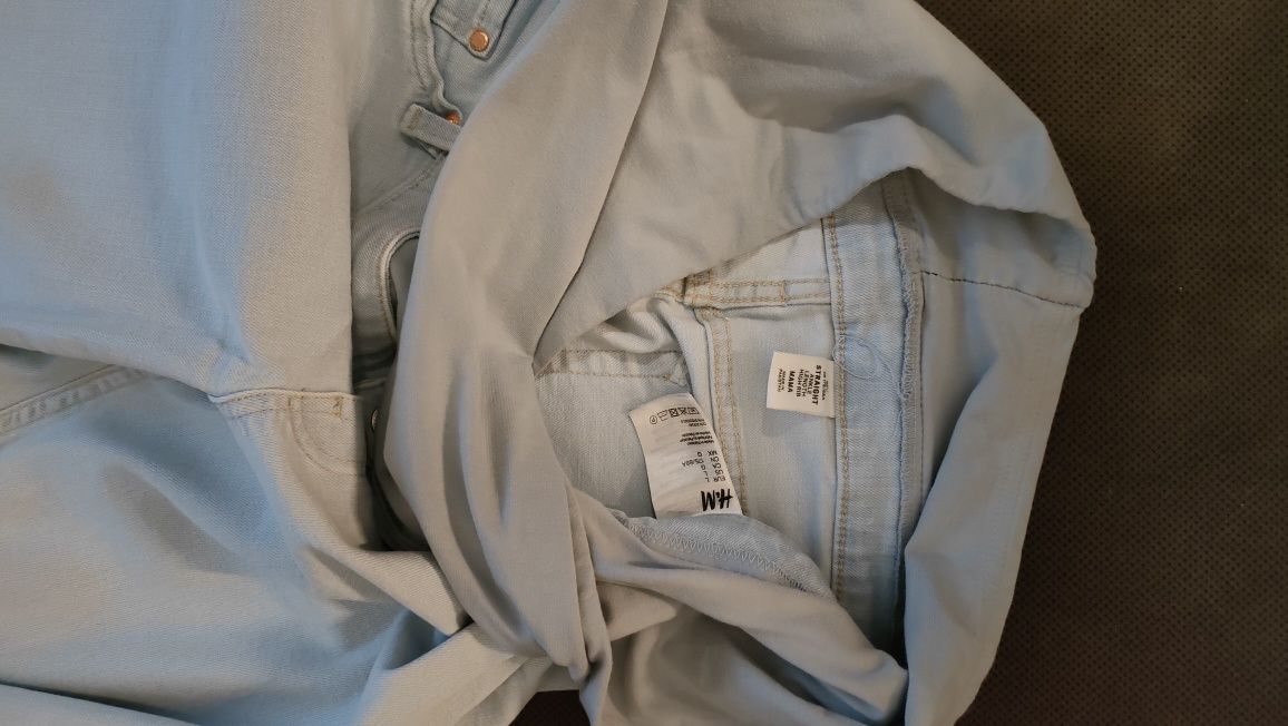 Jeansy ciążowe rozmiar L, marka H&M