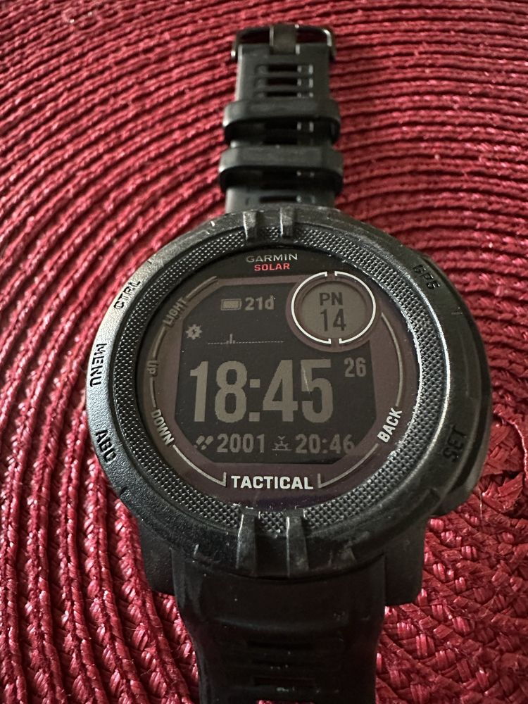 Garmin instinct 2 solar tactical