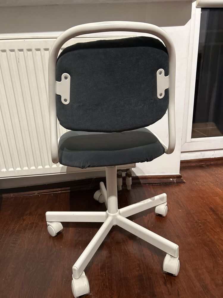 Krzeslo dla dziecka ikea do biurka szare örfjäll
