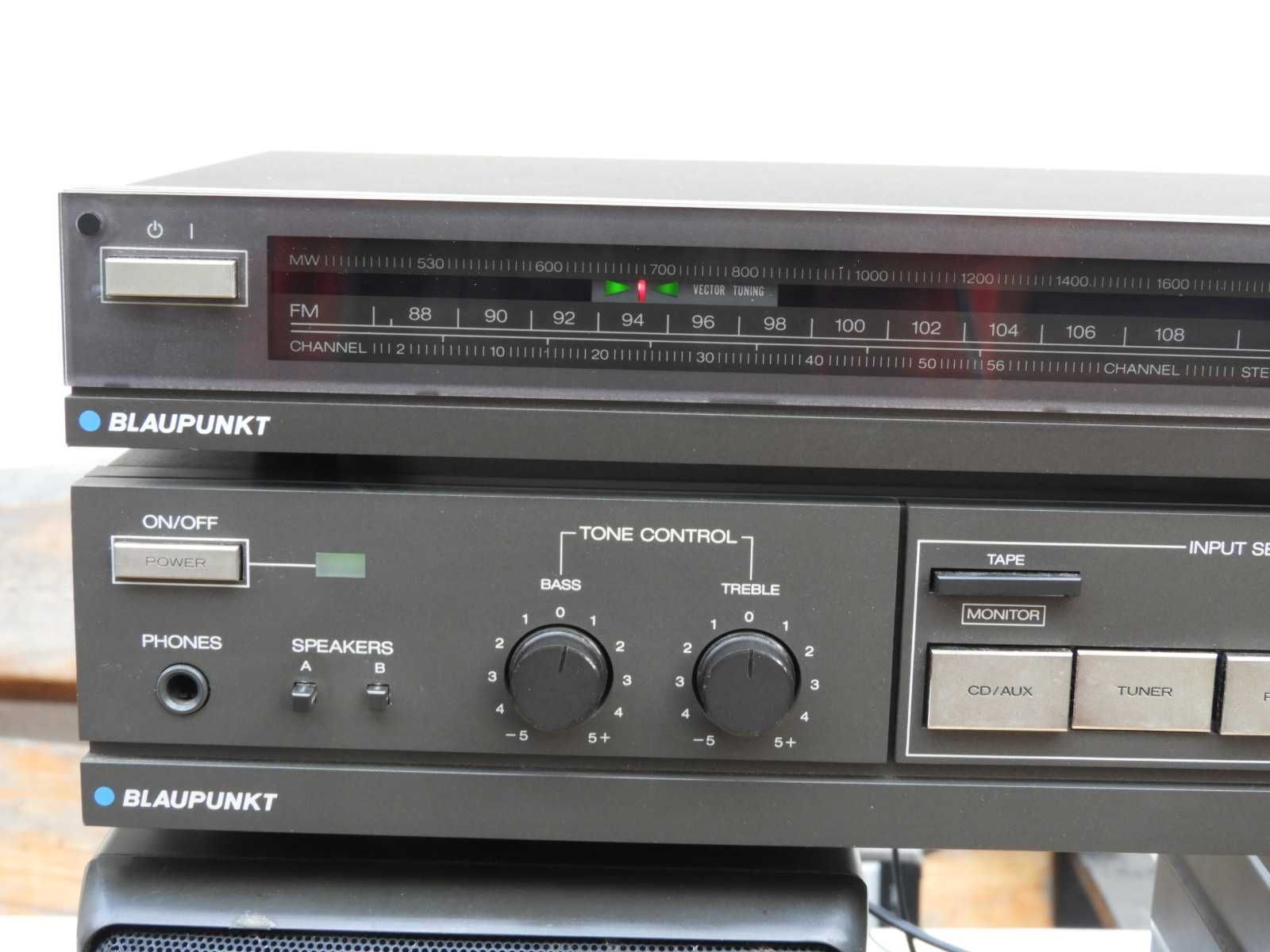 Radio i wzmacniacz Blaupunkt T - 3500 , A - 5500 Japan