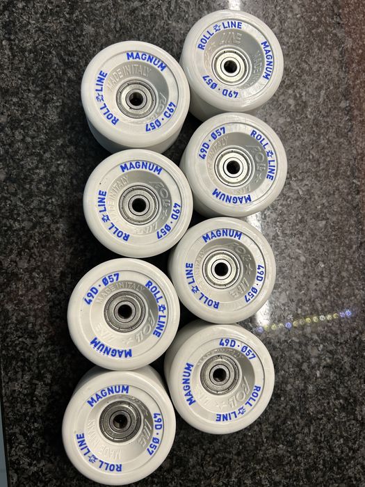 Rodas Roll Line Magnum 49D para Patins de Patinagem Artistica