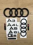 Audi a3 a4 a5 a6 q5 s4 b9 b8 b7 c7 c6 4m емблема значок