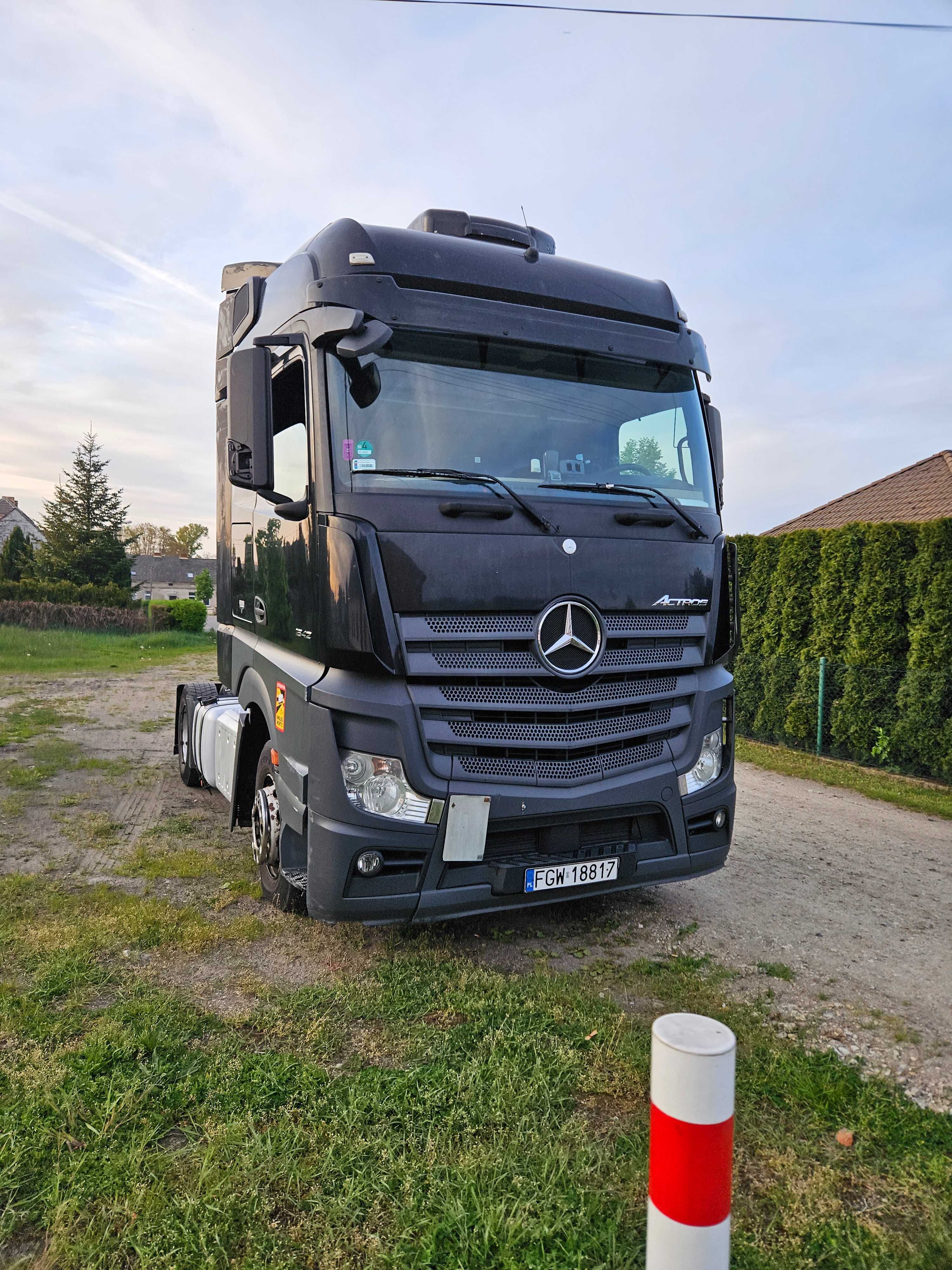 Wynajem Ciągników Siodłowych Mercedes Actros euro IV