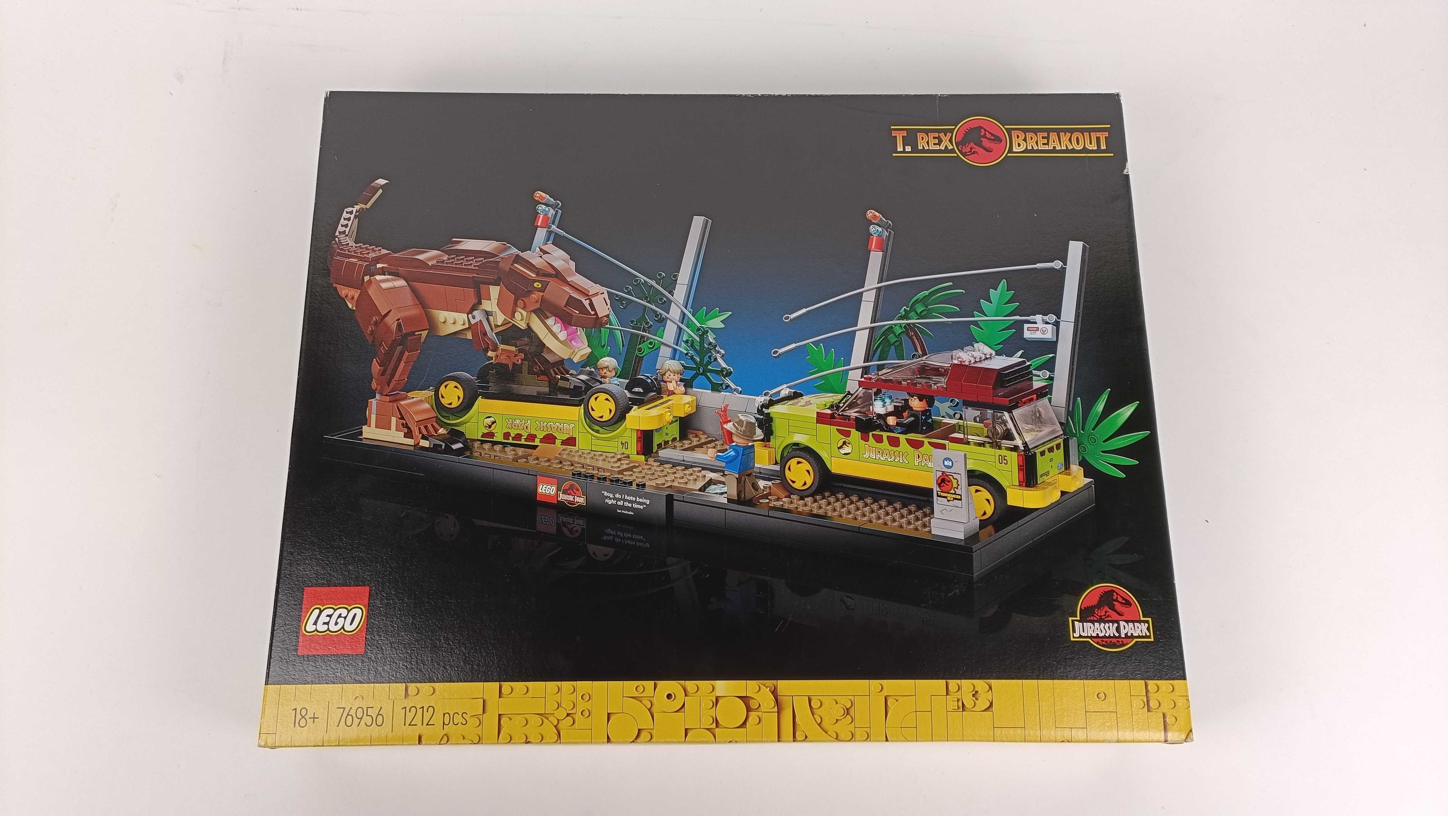 Lego Jurassic Park 76956 T-Rex Breakout NOVO SELADO