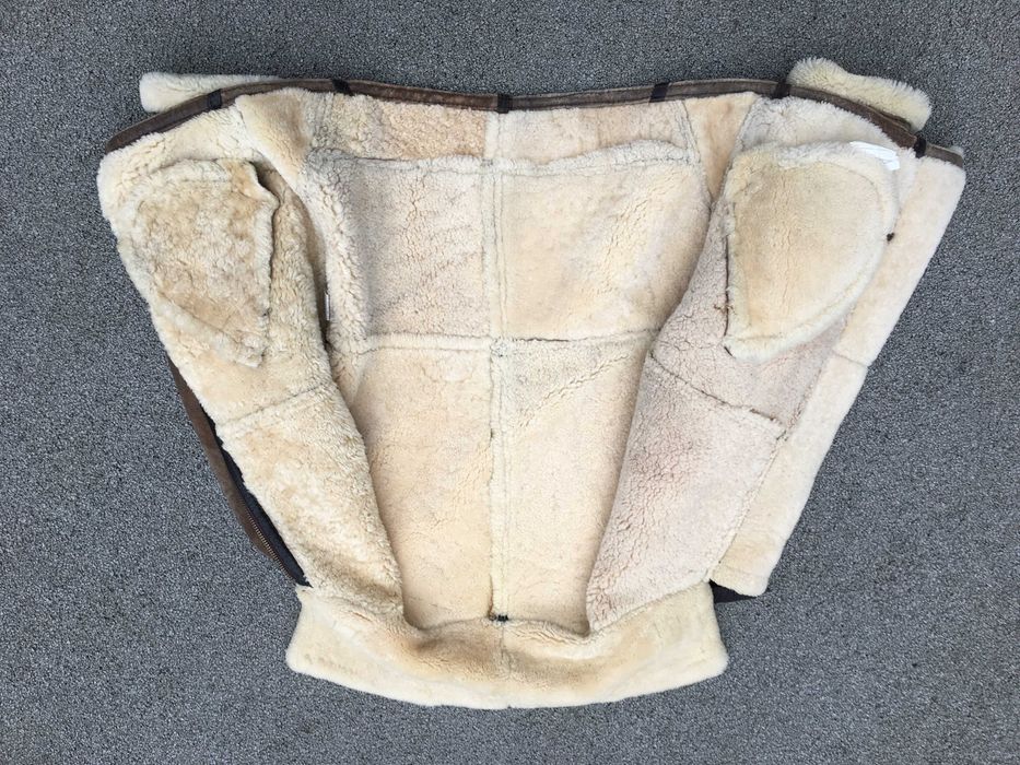 Pilotka w stylu B3 USAF. Kożuch 100% naturalny. Rozmiar M.