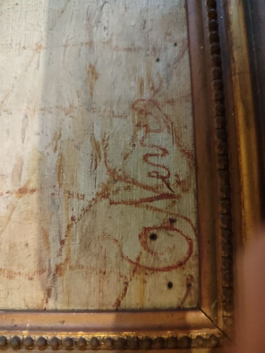 Quadro G. Neves pintado