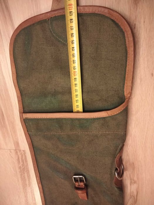 Dłuższy miękki parciany pokrowiec na wiatrówkę 113cm, bez paska