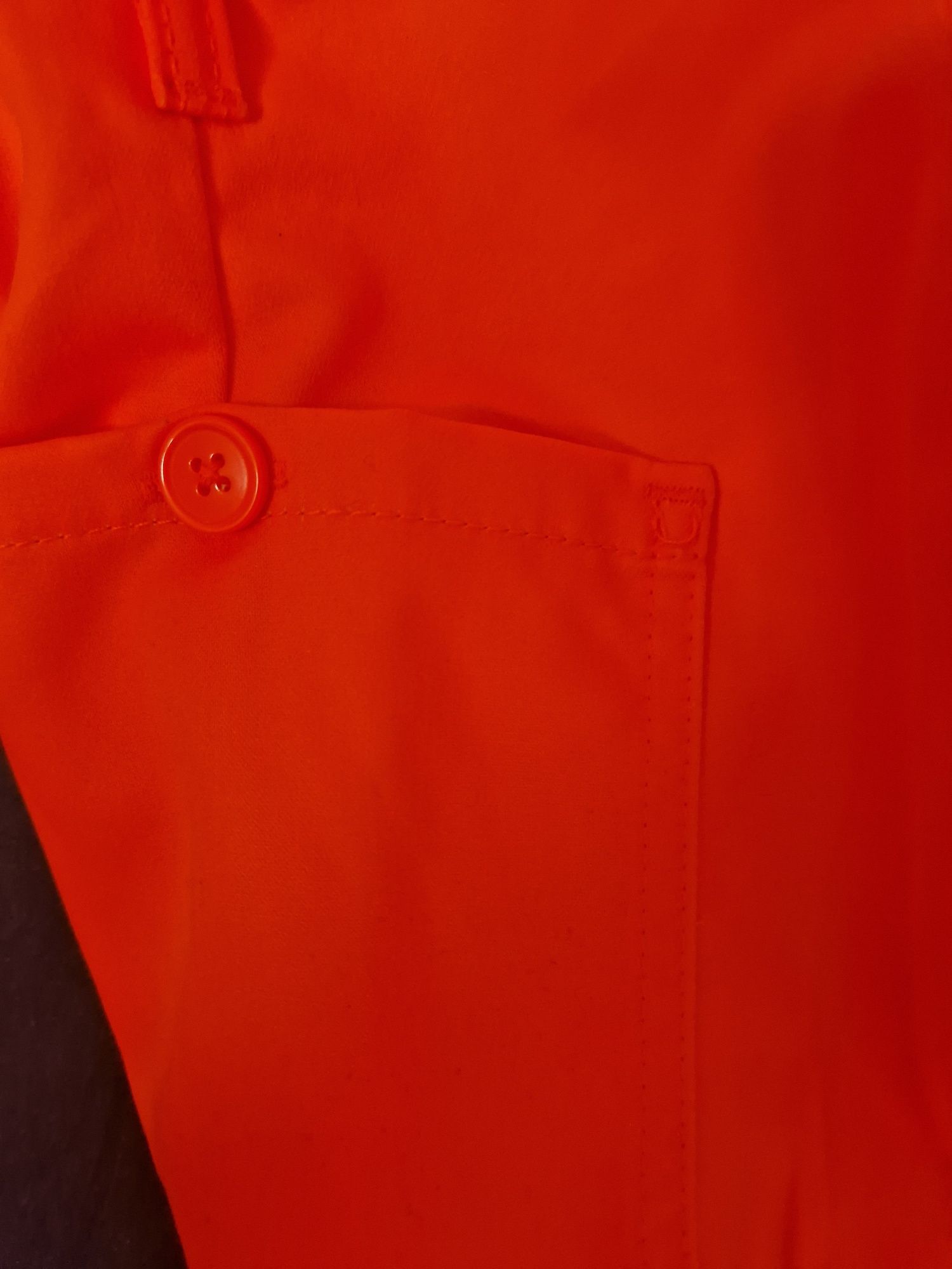 Spodnie robocze pomarańczowe