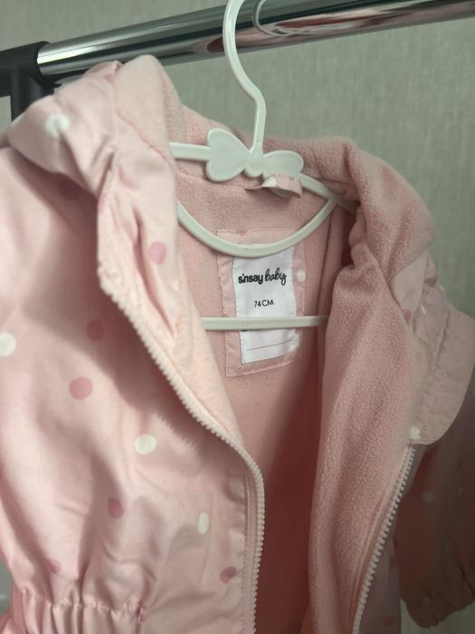 Вітрівка вітровка куртка легка на дівчинку 74 Sinsey