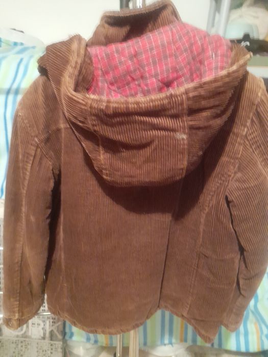 Casaco de menino bombazina da zip 10 anos usdo