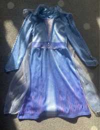 Suknia sukienka kraina lodu elsa z peleryna 110