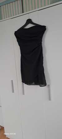 Sukienka Vila, rozmiar M, czarna bez ramiączek