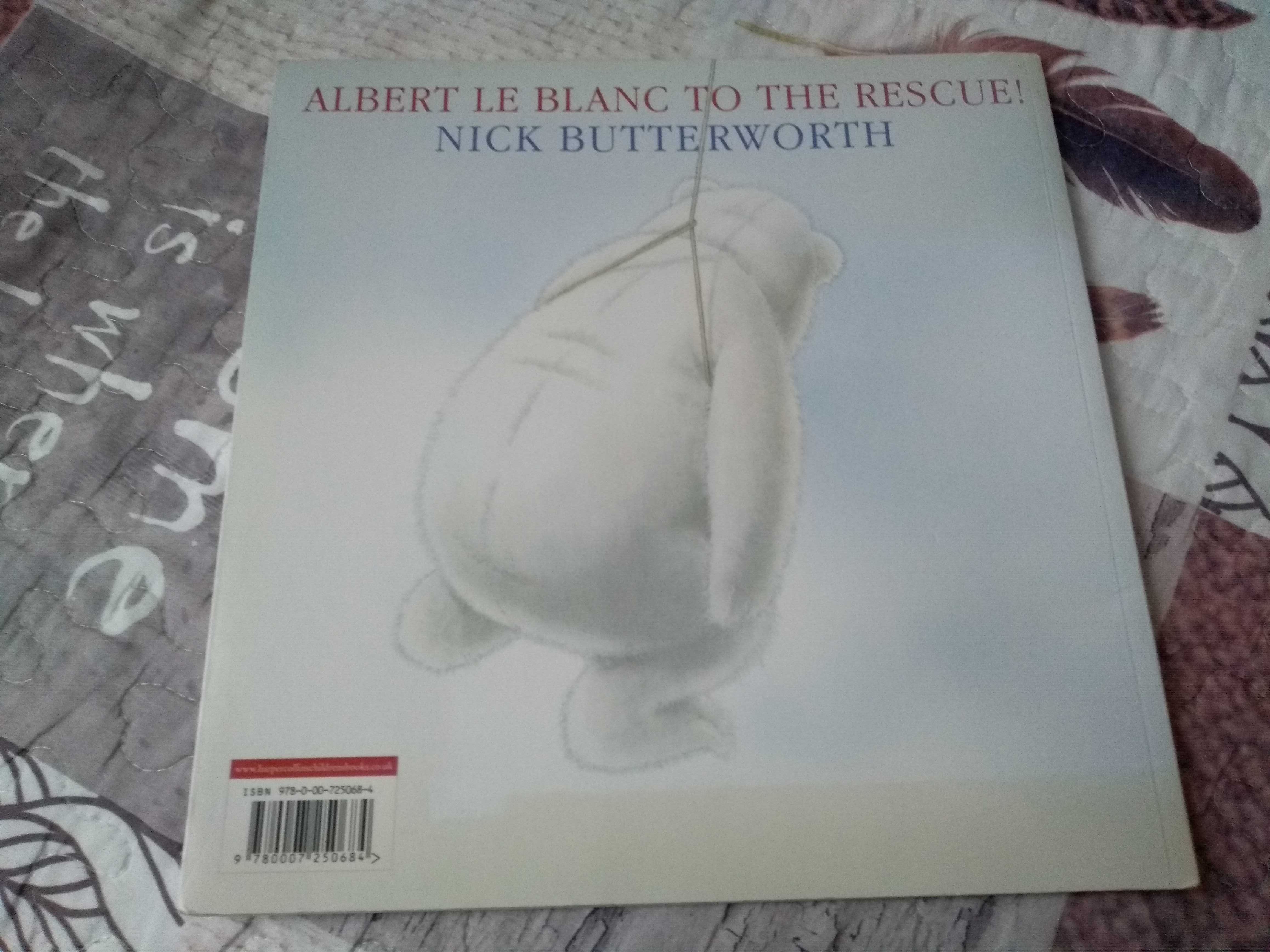 Książka po angielsku Albert Le Blanc to the Rescue, Nick Butterworth
