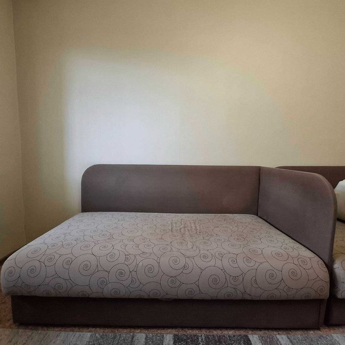 Діван-ліжко кутове з підйомним механизмом (шухлядою)