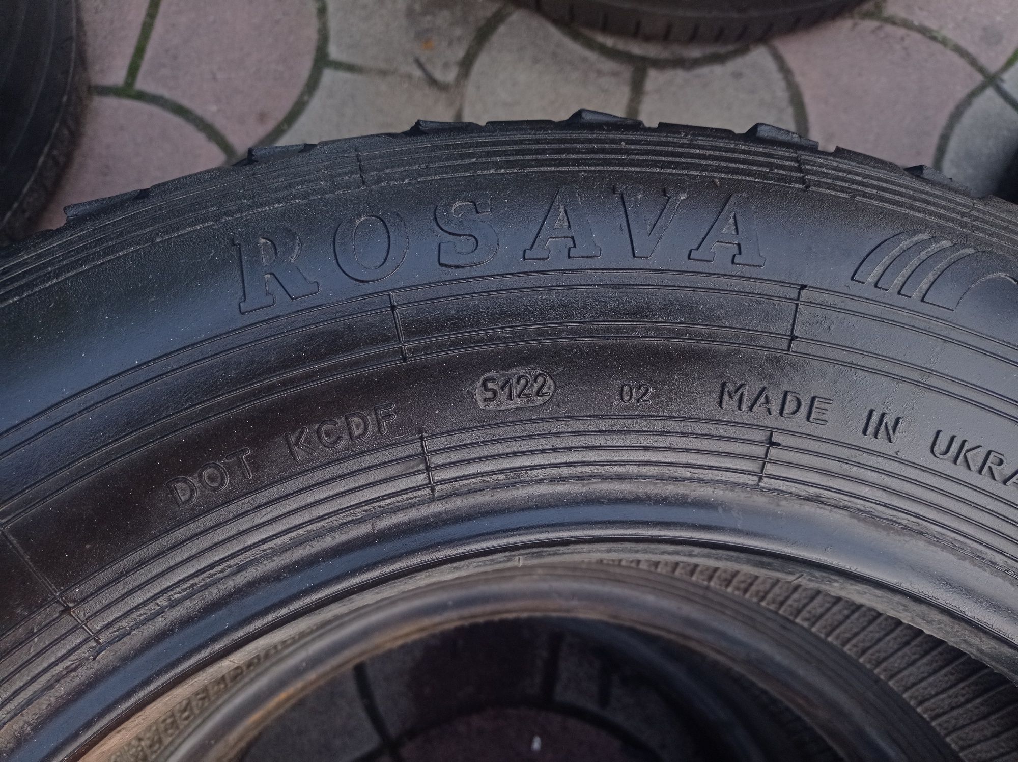 Шини Газель 185/75R16C ROSAVA БЦ-24. 4шт. Всесезонка.