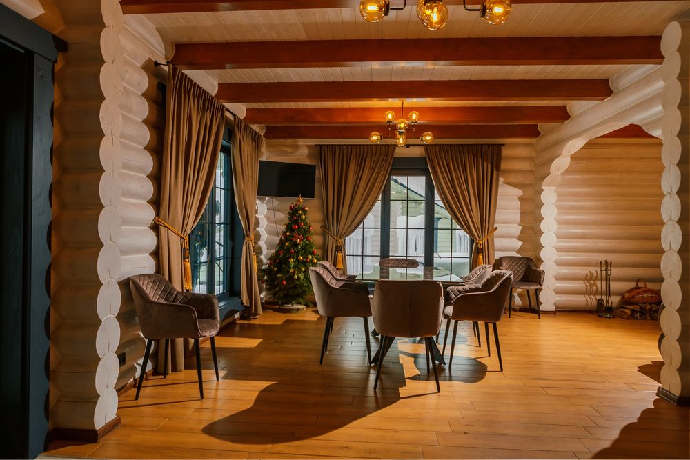 Дім, шале, котедж в грудні у Карпатах, Буковель