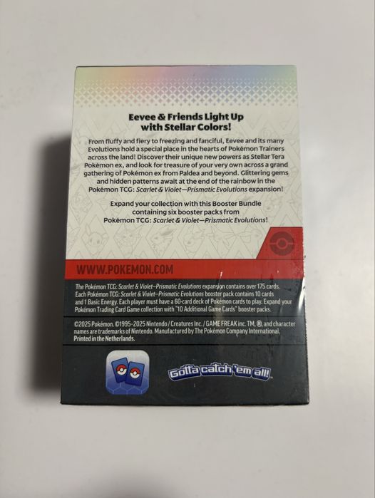 Pokemon TCG: Prismatic Evolutions Booster Bundle