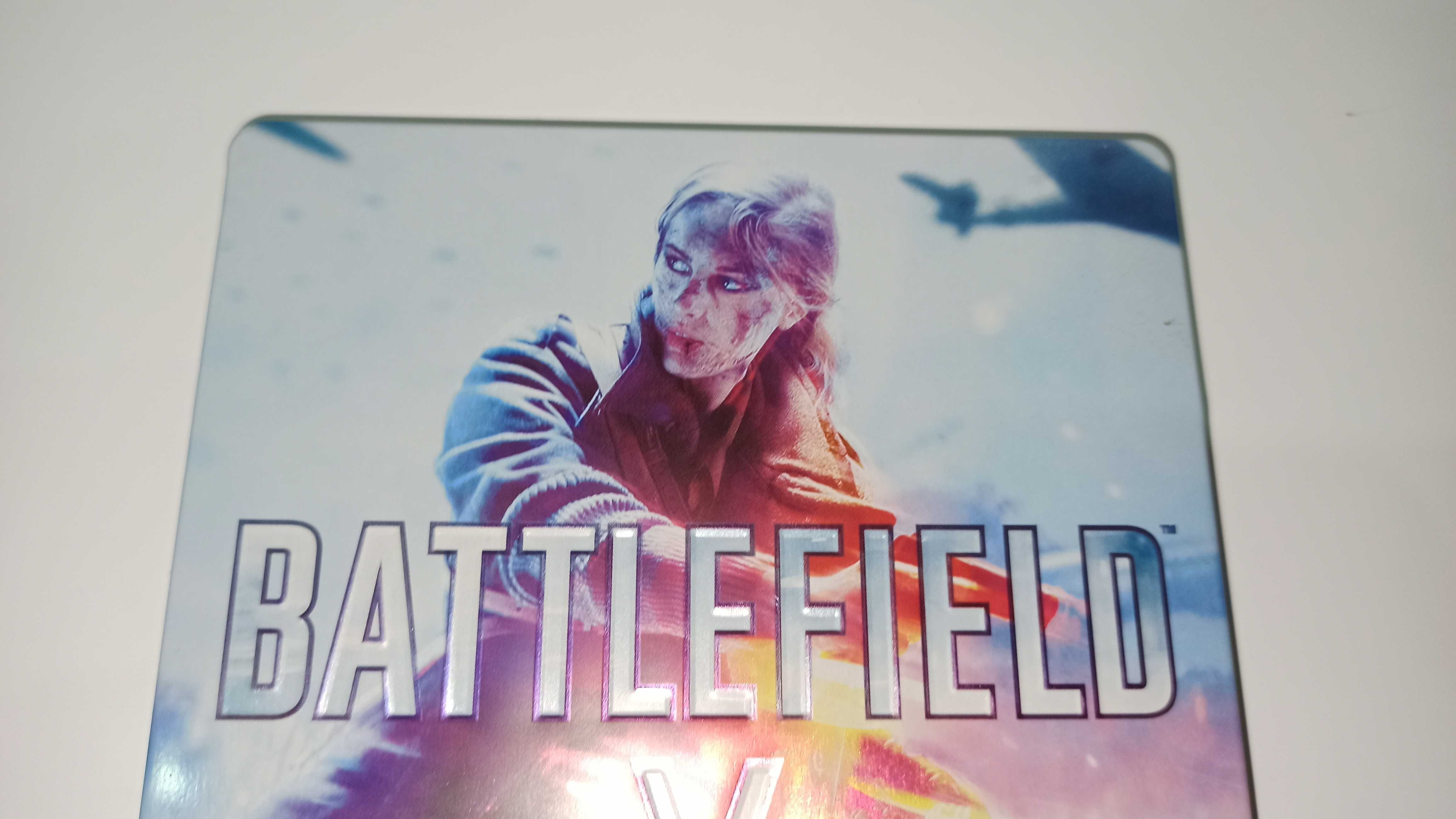 ps4 BATTLEFIELD V 5 EDYCJA STEELBOOK po polsku strzelanka druga wojna