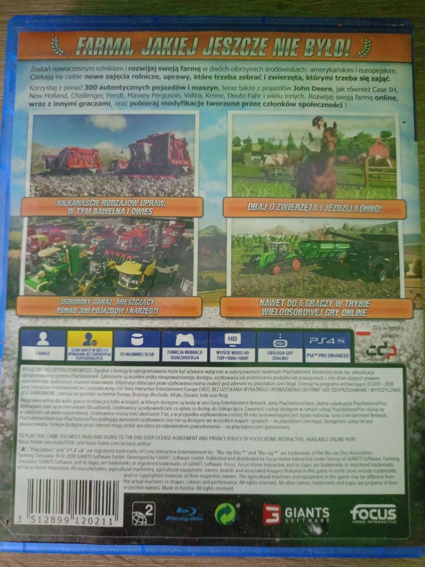 FS 19 na ps 4 używany