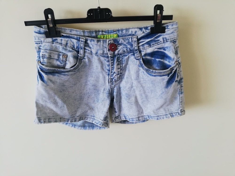 Krótkie spodenki jeansowe dżinsowe damskie s/m