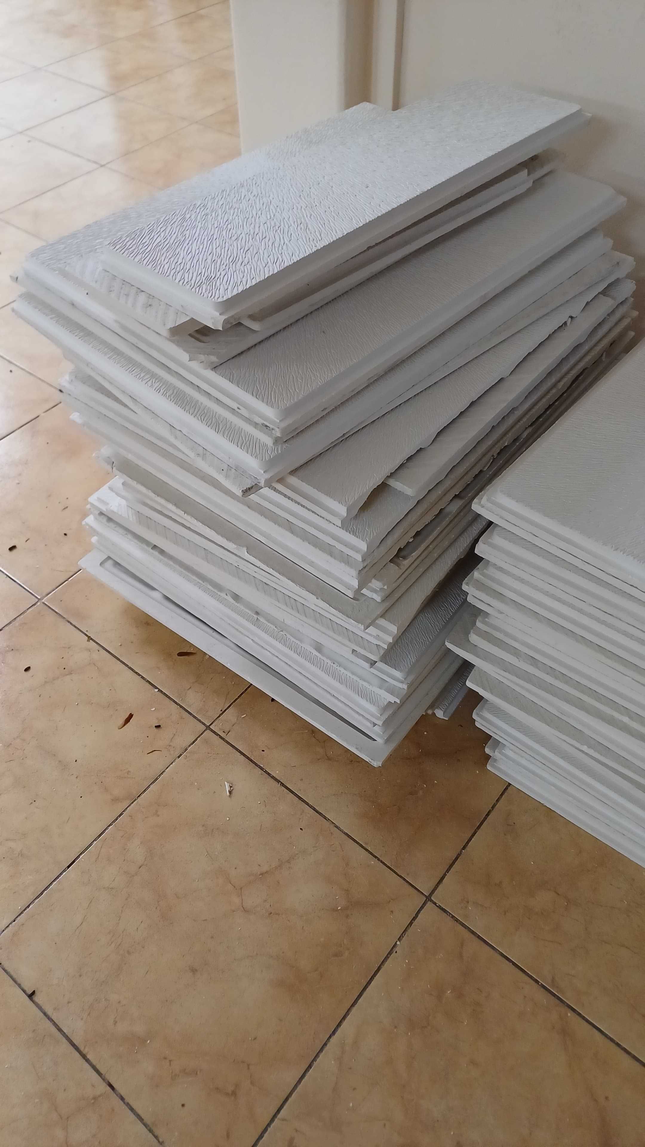 Placas de gesso 70x70