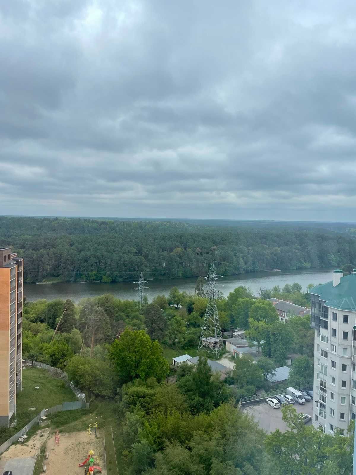 1-но кімнатна квартира з виглялом на річку в новому комплексі
