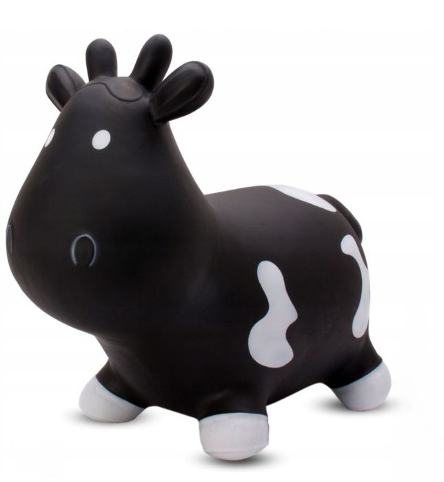 Krówka skoczek gumowy z pompką